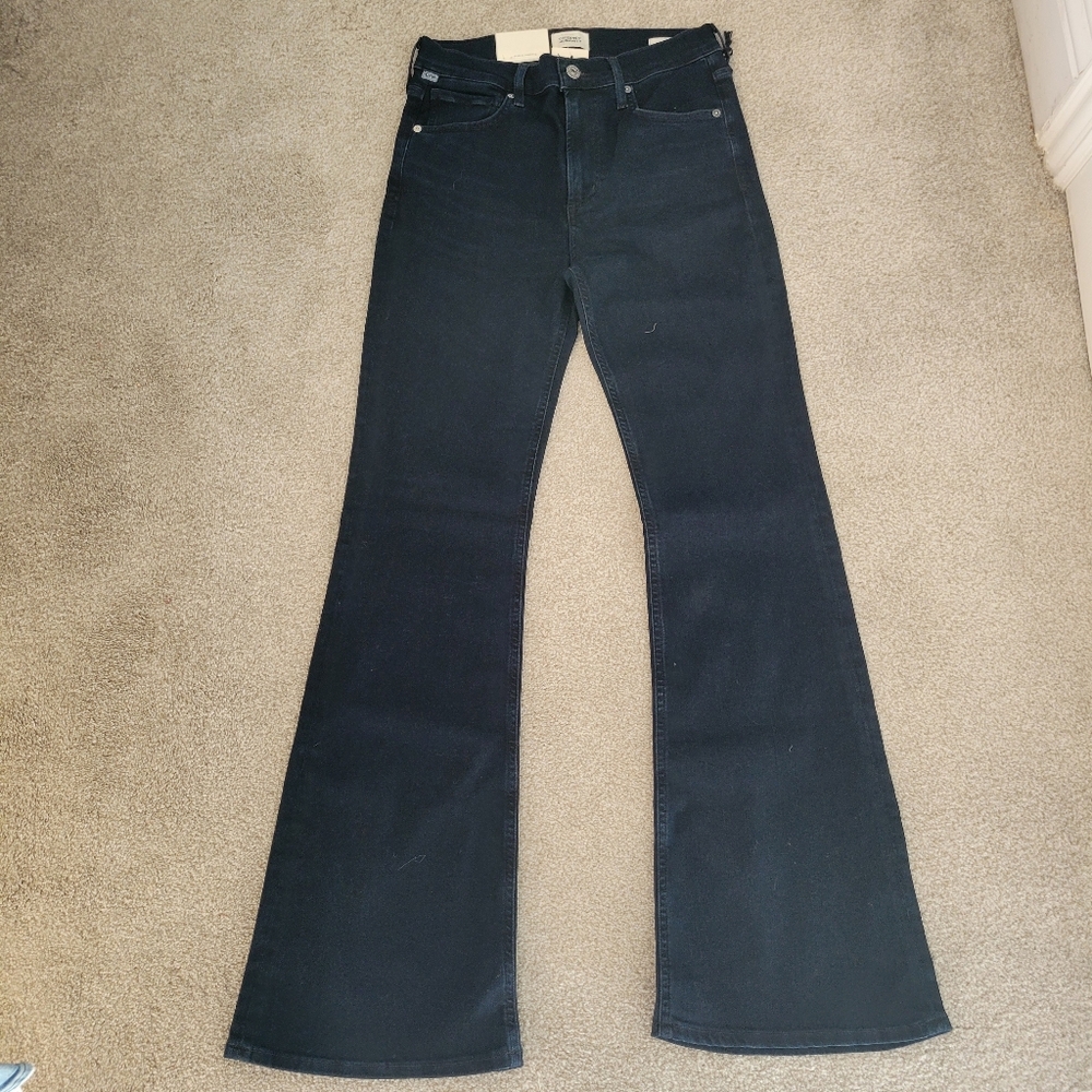 Citizens Of Humanity Dark Isola Flare Jeans